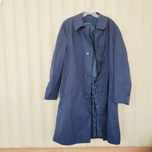 Long Navy Blue Coat Size 38 Short